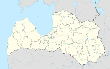 Garoza is located in Latvia