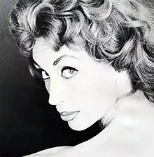 Publicity photo of Laurie Allyn, c. 1957