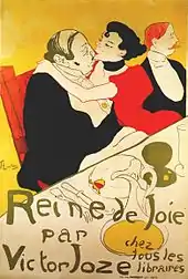 Henri de Toulouse-Lautrec lithograph poster of 1892