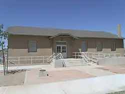 The Laveen School Auditorium listed in the National Register of Historic Places, reference #88001601.