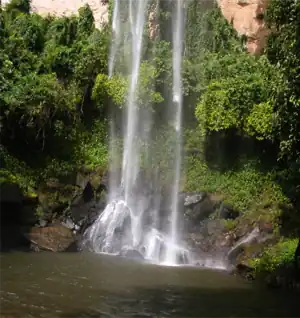 Image 7The "Voile de la Mariée" (Bride's Veil) waterfall in Kindia (from Guinea)