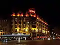 Hôtel Lutetia at night