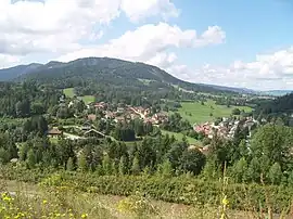 A general view of Les Hôpitaux-Neufs