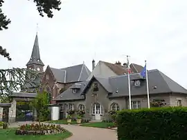 The town hall in Le Plessis-Belleville