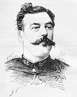 Captain Tailland, killed in action at Hoa Moc, 2 March 1885