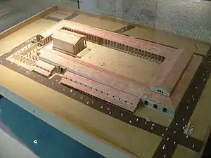 Model of the Roman forum of Lutetia (Musée Carnavalet)