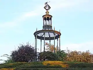 Gloriette de Buffon in the Jardin des plantes in Paris