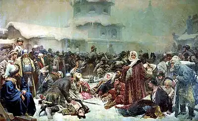 Martha the Mayoress at the Destruction of the Novgorod Veche (1889)