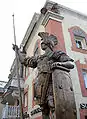 Roman legionary, Villa Venezia in Ortisei