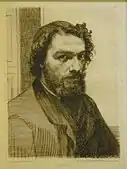 Portrait ofAlphonse Legros