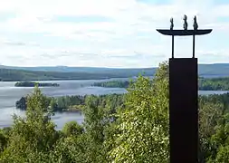 View from Lekombergs mine