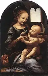 Leonardo da Vinci, The Benois Madonna, 1470s.