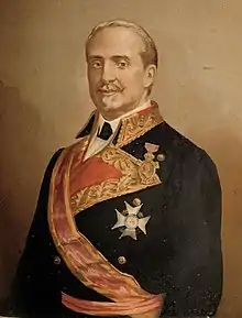 Leopoldo O'Donnell led the Vicálvaro pronunciamiento that removed the moderates from power. Later he would be at the head of the government of the Liberal Union.