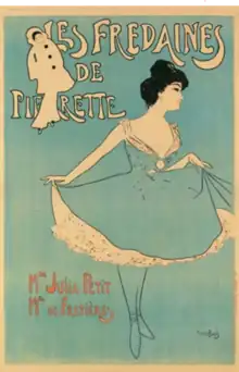 Les Fredaines de Pierrette theatrical poster