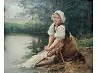 "The Young Washerwoman"