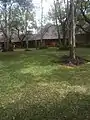 Thatched buildings at Lesedi Cultural Village, South Africa