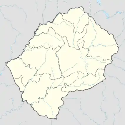 Motati is located in Lesotho