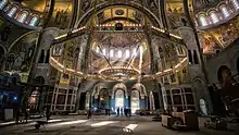 Interior of the Church of Saint Sava