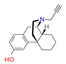 Chemical structure of levargorphan