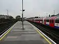 The westbound platforms at Leytonstone, looking west