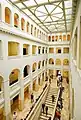 Atrium of the Behrensbau, used as the psychiatric clinic