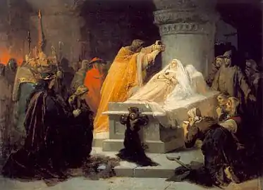 Image 9Canonization of Elizabeth of Hungary in 1235. Sándor Liezen-Mayer (1863). (from Canonization)