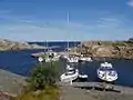 Natural harbour at the island 'Sprickopp',  'Lilla Nassa' archipelago