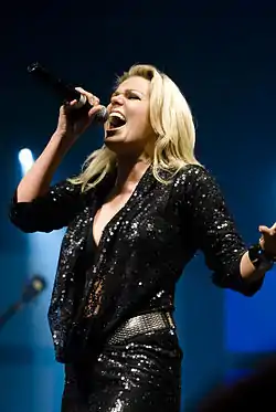 Lina Rafn at Danish DJ Awards in 2007