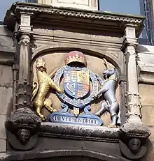 Lincoln Guildhall coat of arms