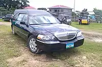 2011 Lincoln Town Car hearse in Philippines