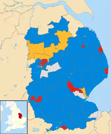 2005 results map