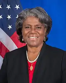 Linda Thomas-Greenfield - diplomat, United States ambassador to the United Nations