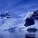 Lindbald Explorer, Paradise Bay Antarctica, 1970