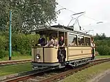 Historical 1907 Triebwagen Nr. 9 in 2006