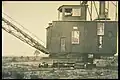 Link-Belt steam shovel crane circa 1890