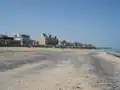 Beach along the English Channel