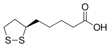 Lipoic acid, an essential cofactor of four mitochondrial enzyme complexes.