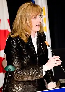 Lisa Raitt, Member of Parliament (2008–present), former federal Minister of Transport.