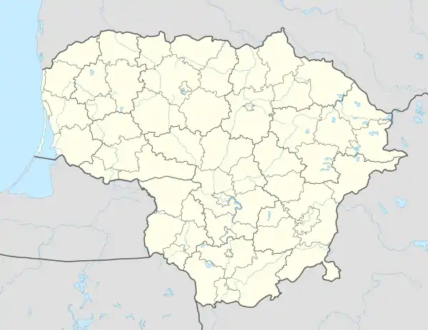 Venciūnai is located in Lithuania