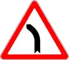 Dangerous curve to the left