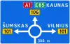 Advance direction indicator