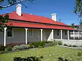 Restored weatherboard building on former grounds of Prince Henry