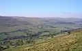 Littondale. Seen from above Hawkswick on the path from Kettlewell.