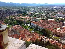 View from Ljubljana Castle