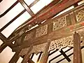 St Llwchaiarn's church, Llanllwchaiarn. Rood screen.