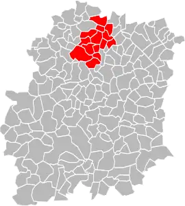 Location within the Essonne department