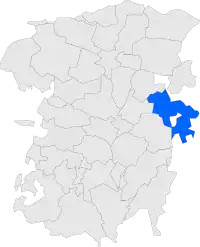 Location in Berguedà