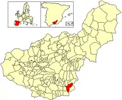 Location of Murtas