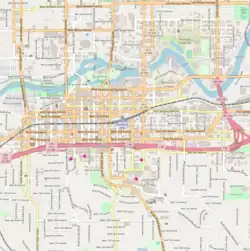 Westminster United Church of Christ is located in Spokane riverfront area