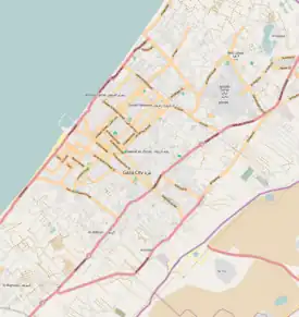 Zeitoun is located in Gaza Strip